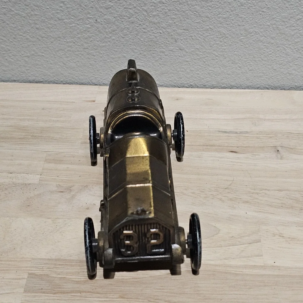Vintage 1974 Banthrico #32 Sportster Racer Car Coin Bank
